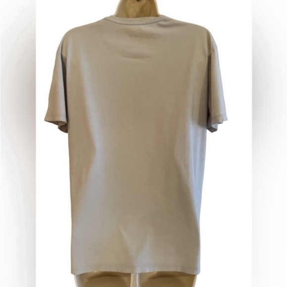 Armani Exchange light gray women's T shirt size L - Picture 2 of 6